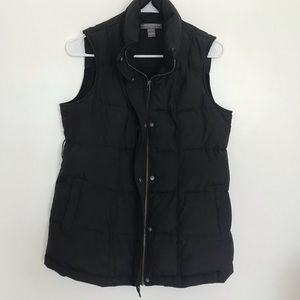 Black Maternity Down Vest from A Pea in The Pod